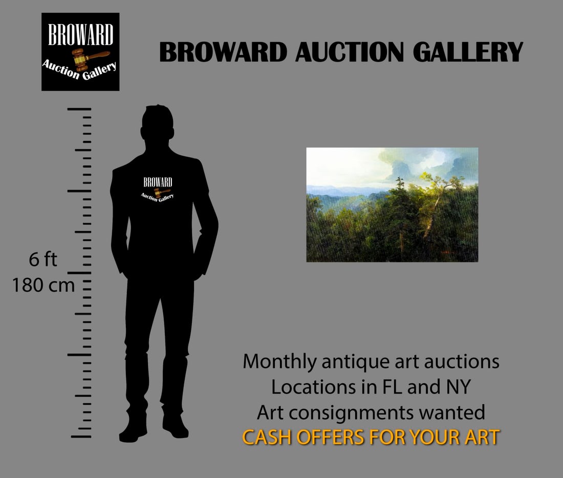 Ron Williams (TN,1947-2016) oil painting - 2