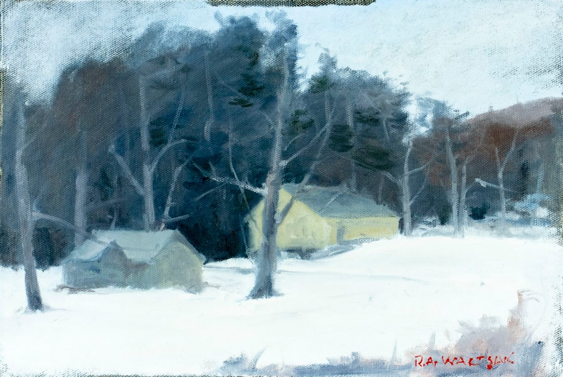 Robert Waltsak (NJ,b 1944) oil painting (1 of 13)