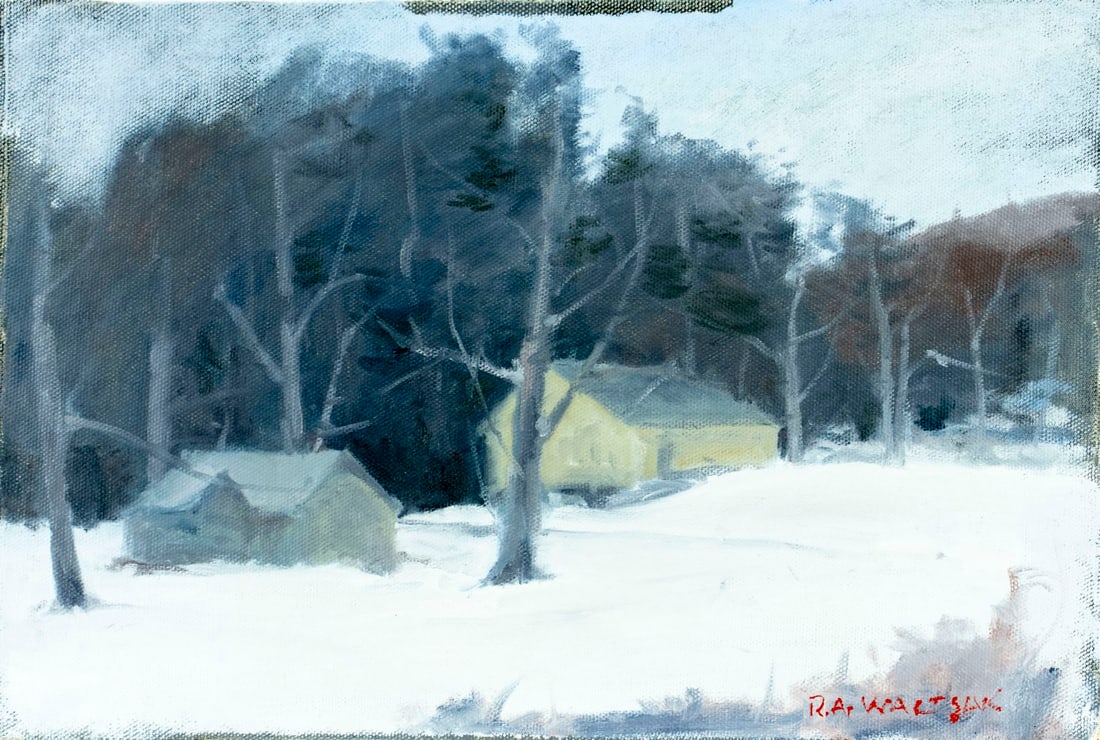 Robert Waltsak (NJ,b 1944) oil painting - 3