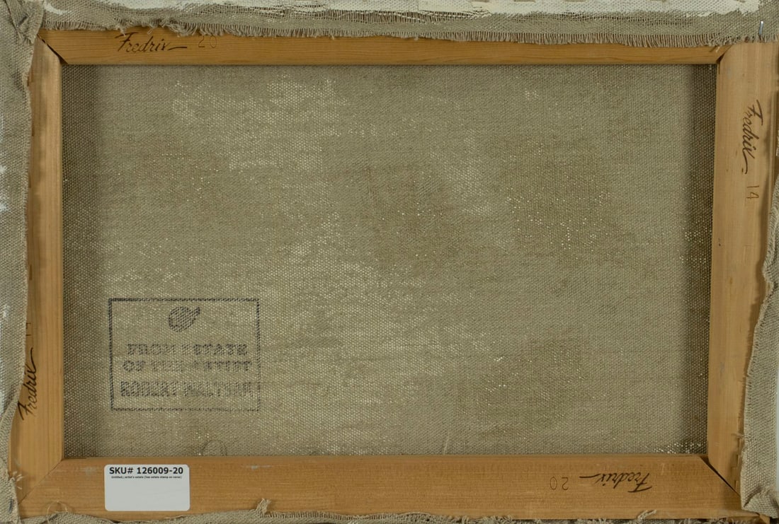 Robert Waltsak (NJ,b 1944) oil painting - 9