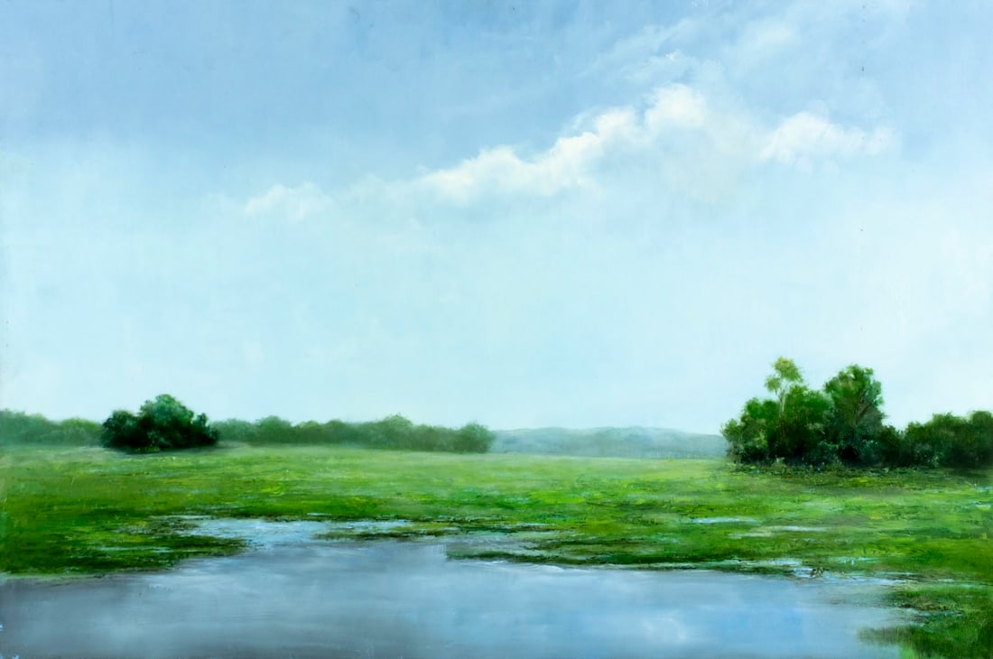 Materese Roche (PA,?-2023) oil painting (1 of 14)