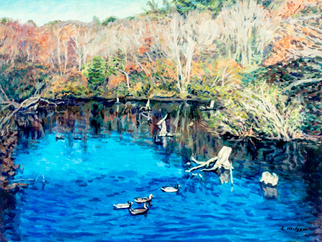 Evelyn Metzger (NY,Brazil,1911-2007) oil painting (1 of 12)