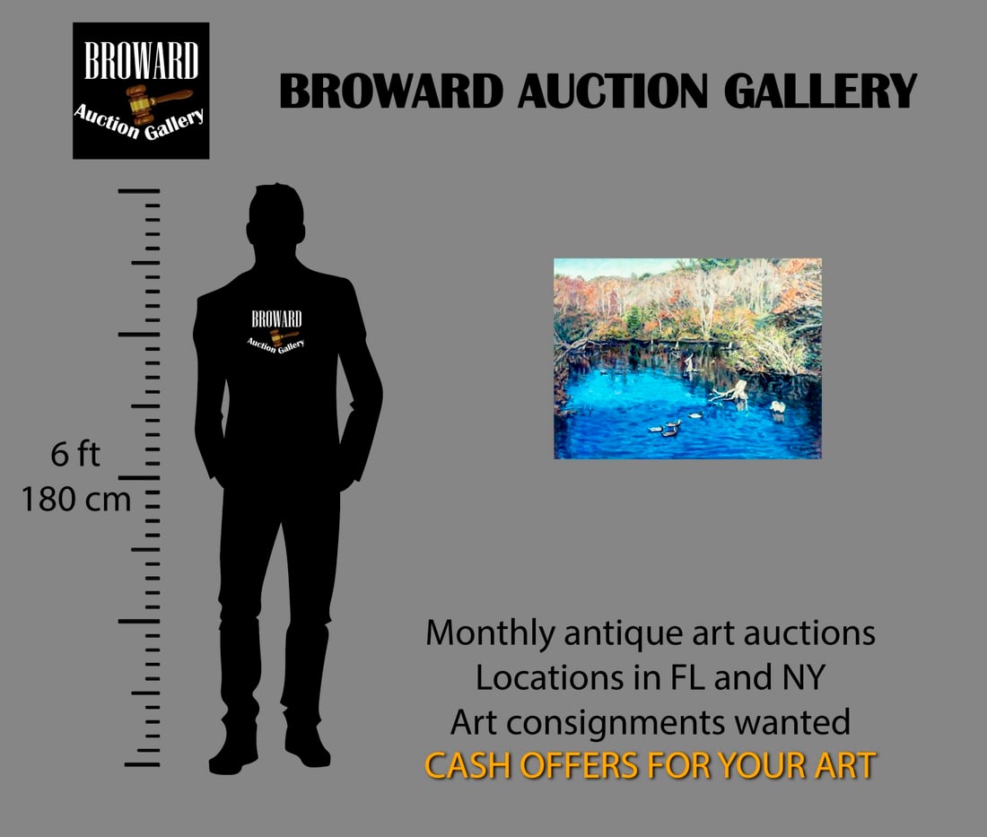 Evelyn Metzger (NY,Brazil,1911-2007) oil painting - 2