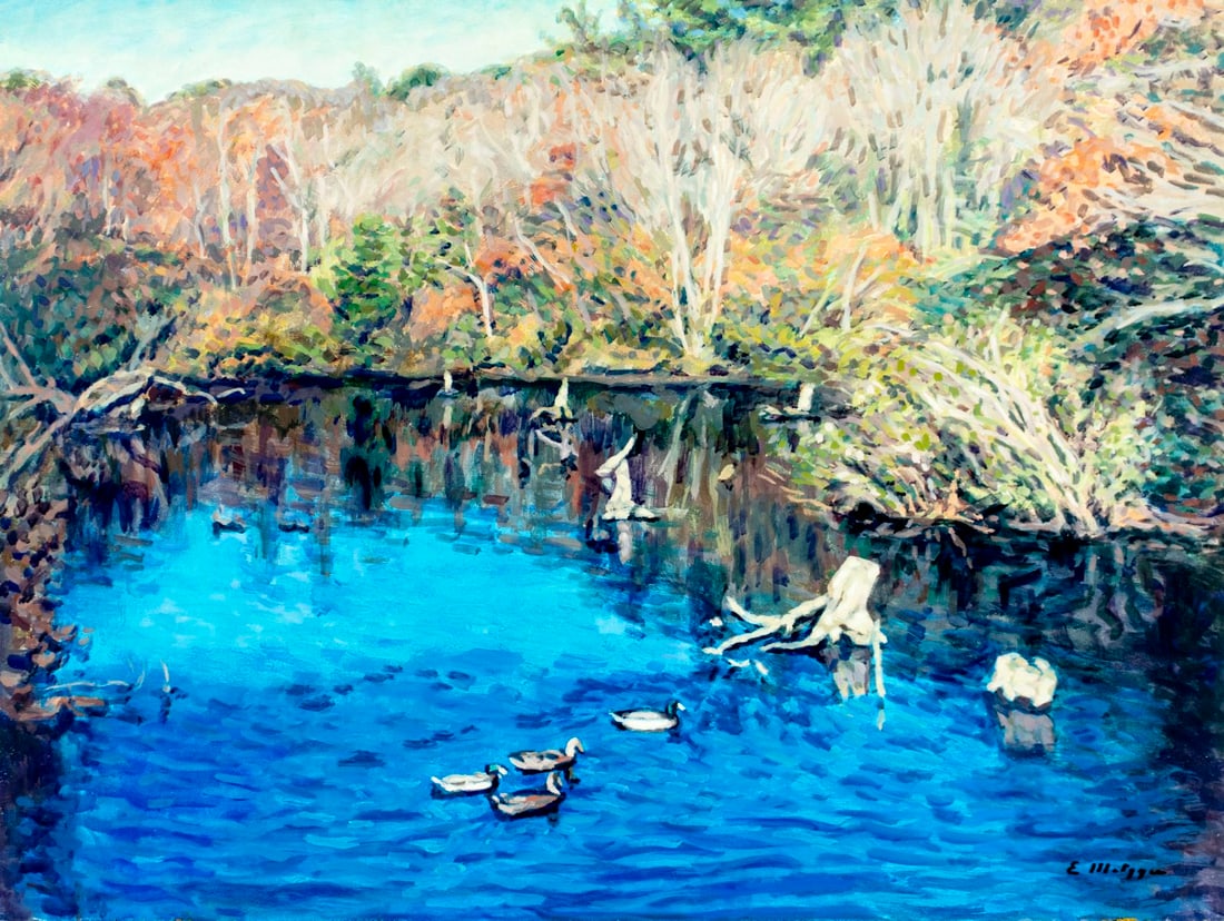 Evelyn Metzger (NY,Brazil,1911-2007) oil painting - 3