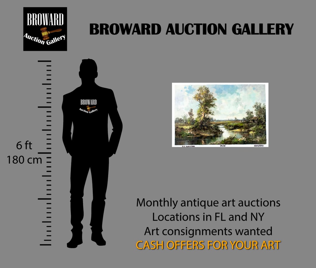 Otto Schuster (German,1924-?) oil painting - 2