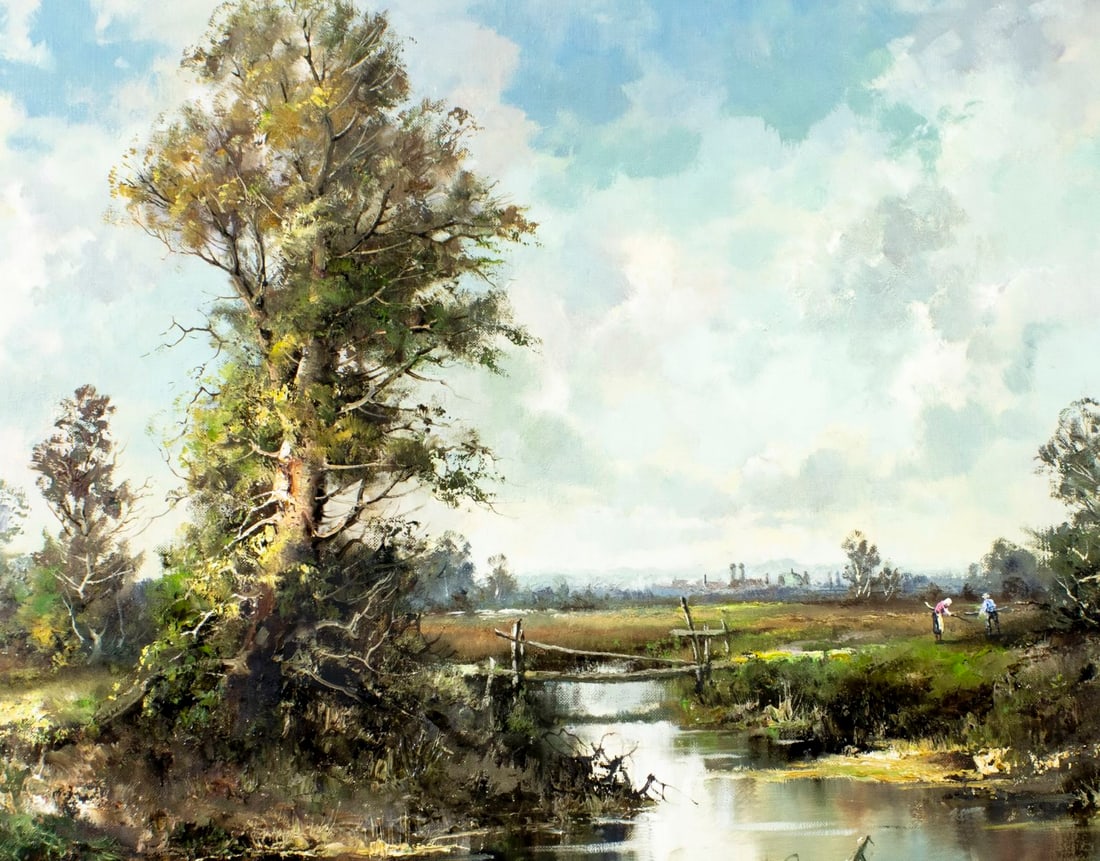 Otto Schuster (German,1924-?) oil painting - 5