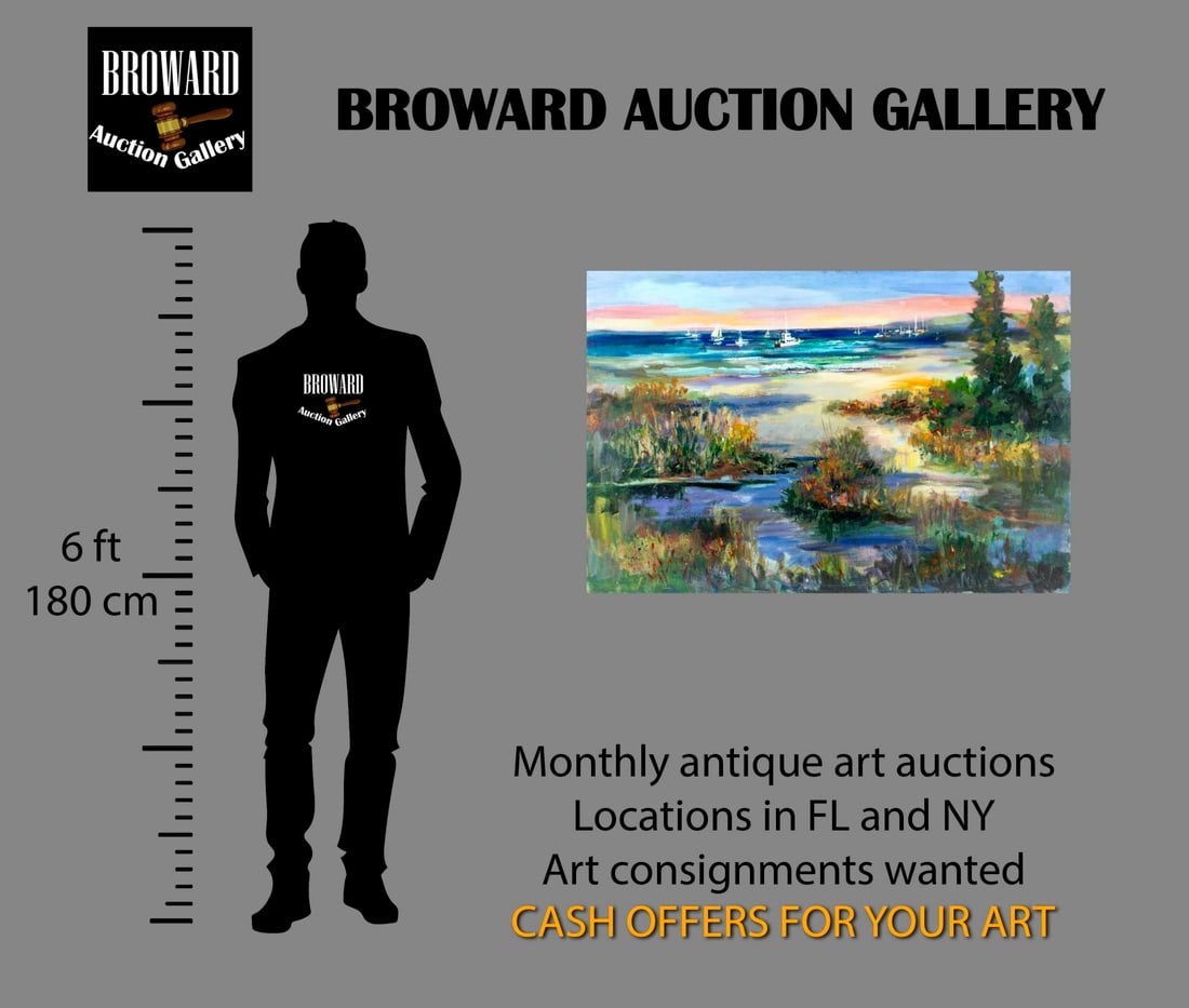 John Reilly (NY,NJ,1942-2021) oil painting - 2