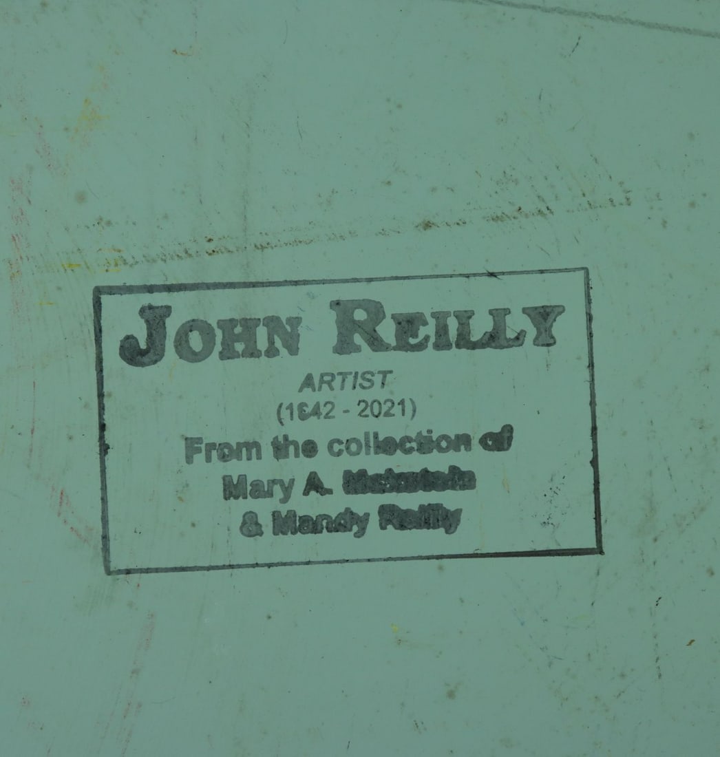 John Reilly (NY,NJ,1942-2021) oil painting - 4