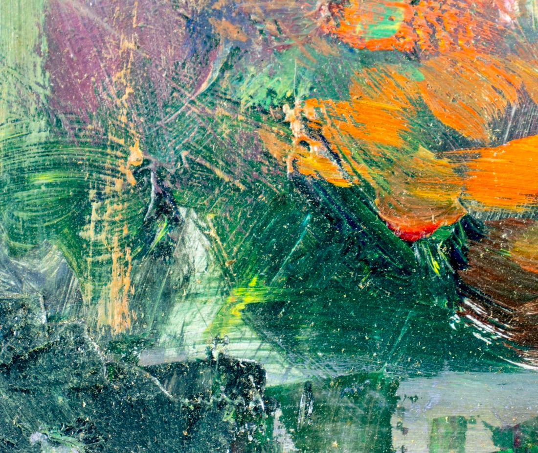 John Reilly (NY,NJ,1942-2021) oil painting - 8