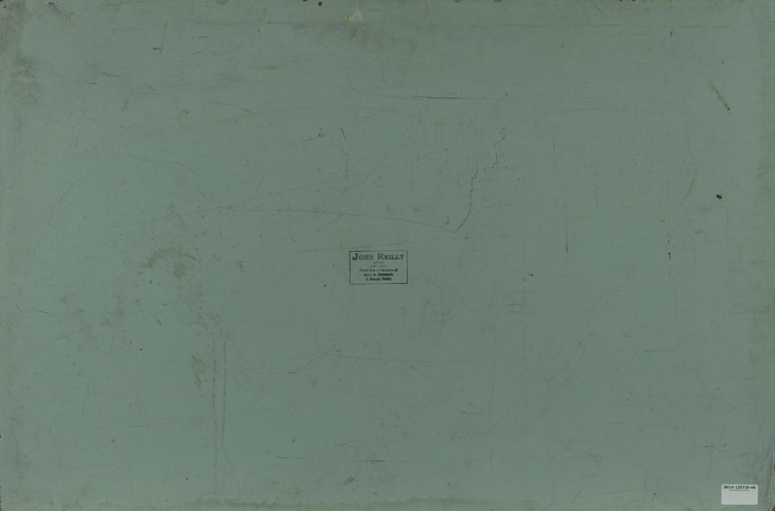 John Reilly (NY,NJ,1942-2021) oil painting - 9