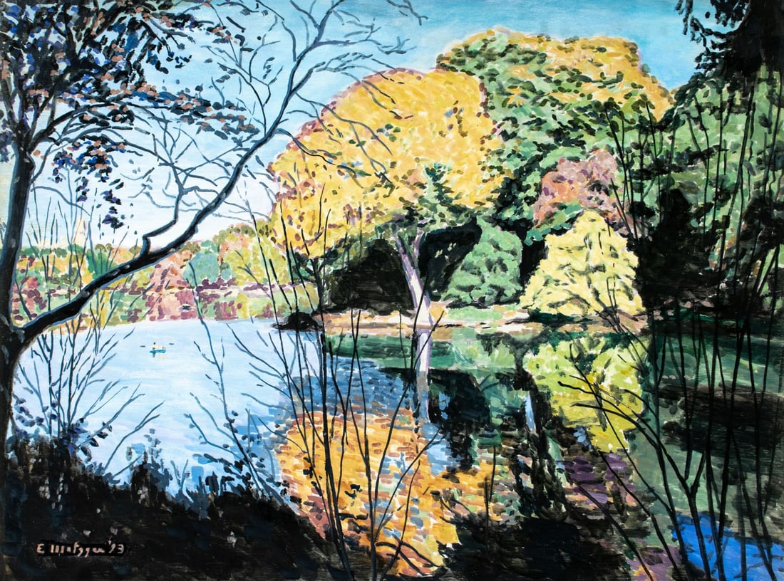 Evelyn Metzger (NY,Brazil,1911-2007) oil painting (1 of 13)