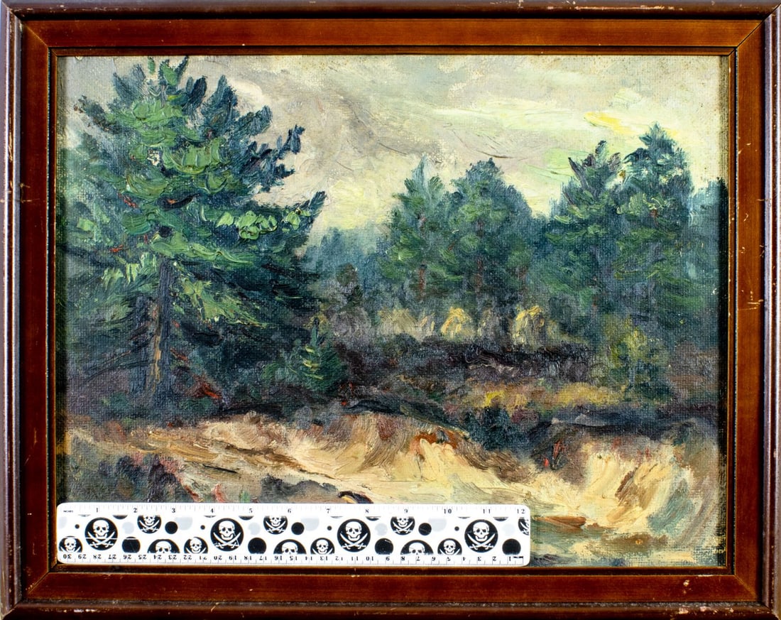 Werner Vogel (German,1889-1957) oil painting - 2