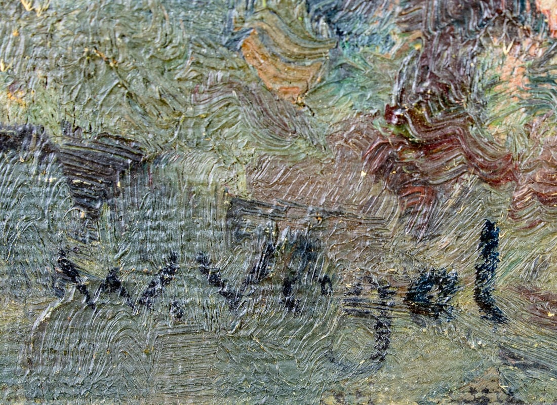 Werner Vogel (German,1889-1957) oil painting - 4