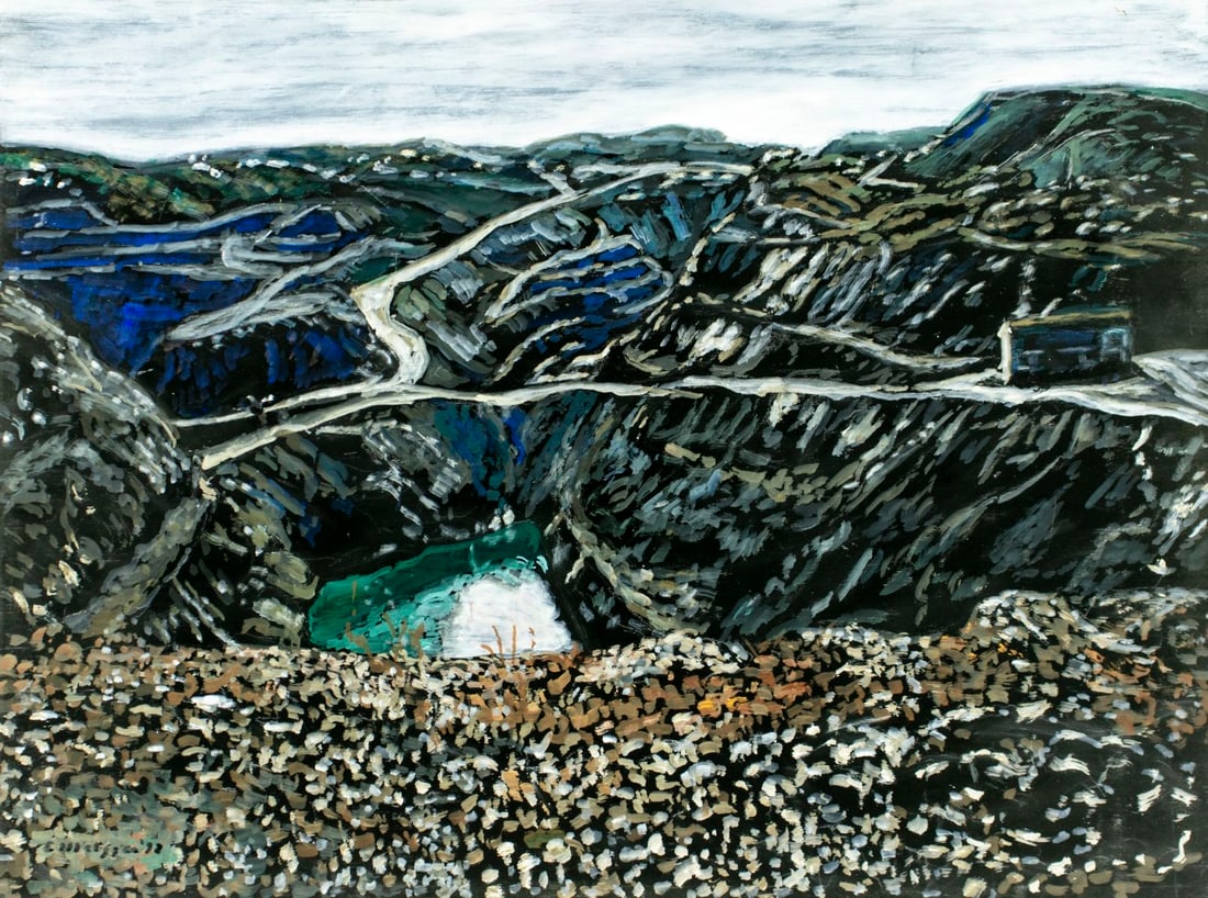 Evelyn Metzger (NY,Brazil,1911-2007) oil painting (1 of 13)