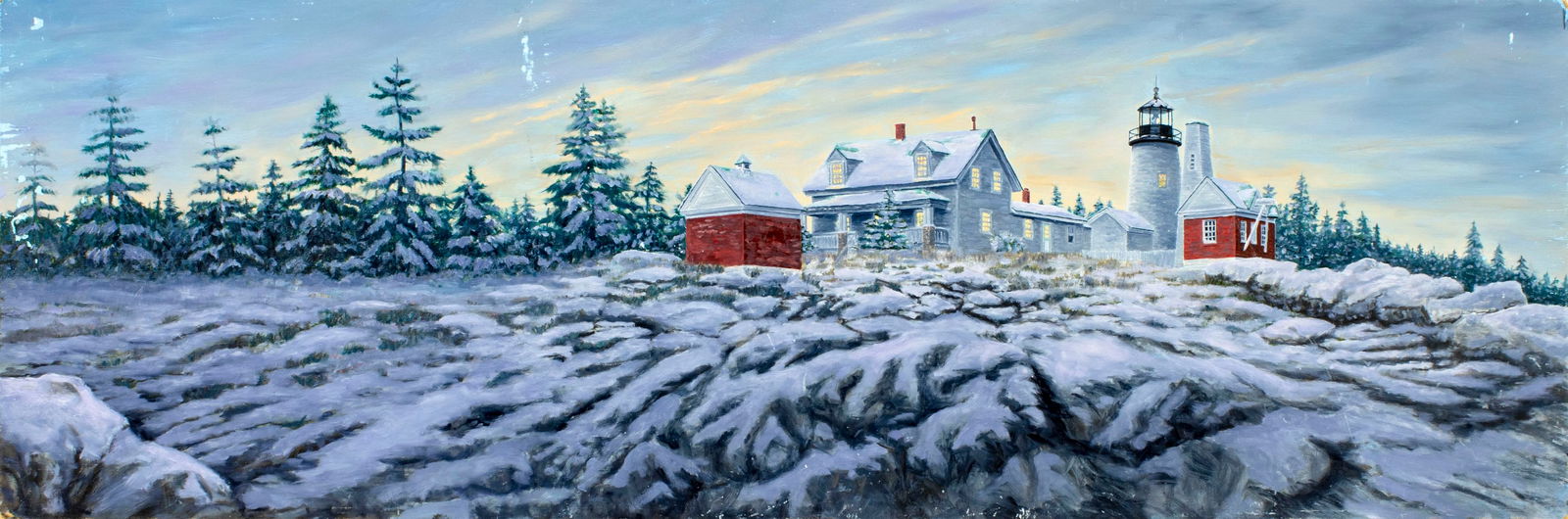 Glen Fortune Banse (NJ,1948-2018) oil painting - 3