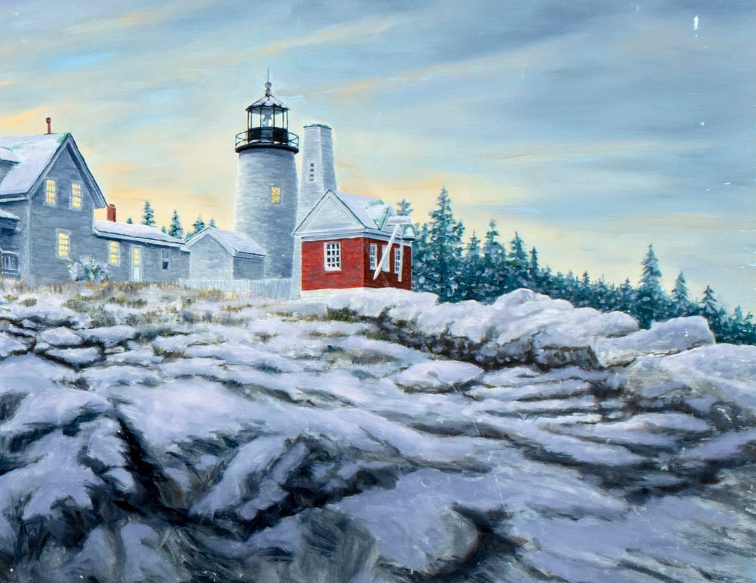 Glen Fortune Banse (NJ,1948-2018) oil painting - 6