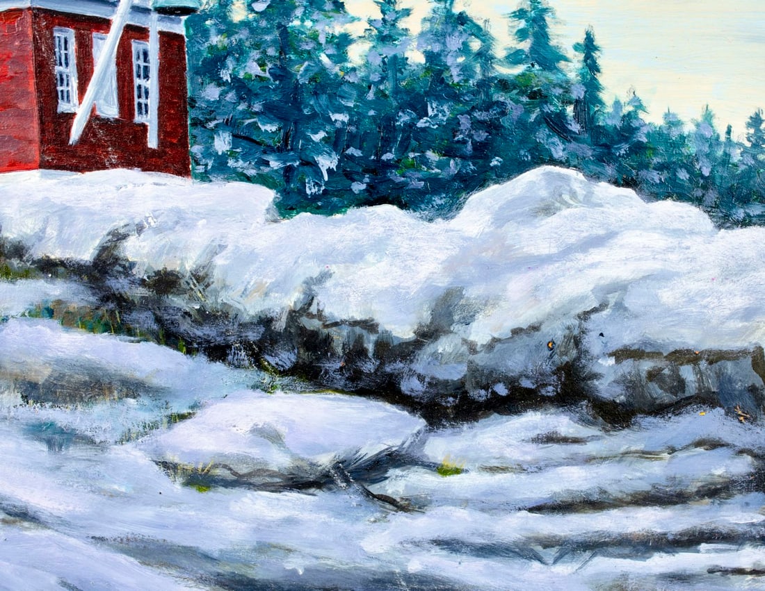 Glen Fortune Banse (NJ,1948-2018) oil painting - 8