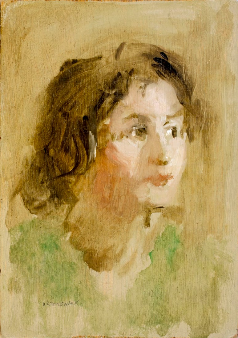 Seymour Remenick (PA,MI,1923-1999) oil painting - 3