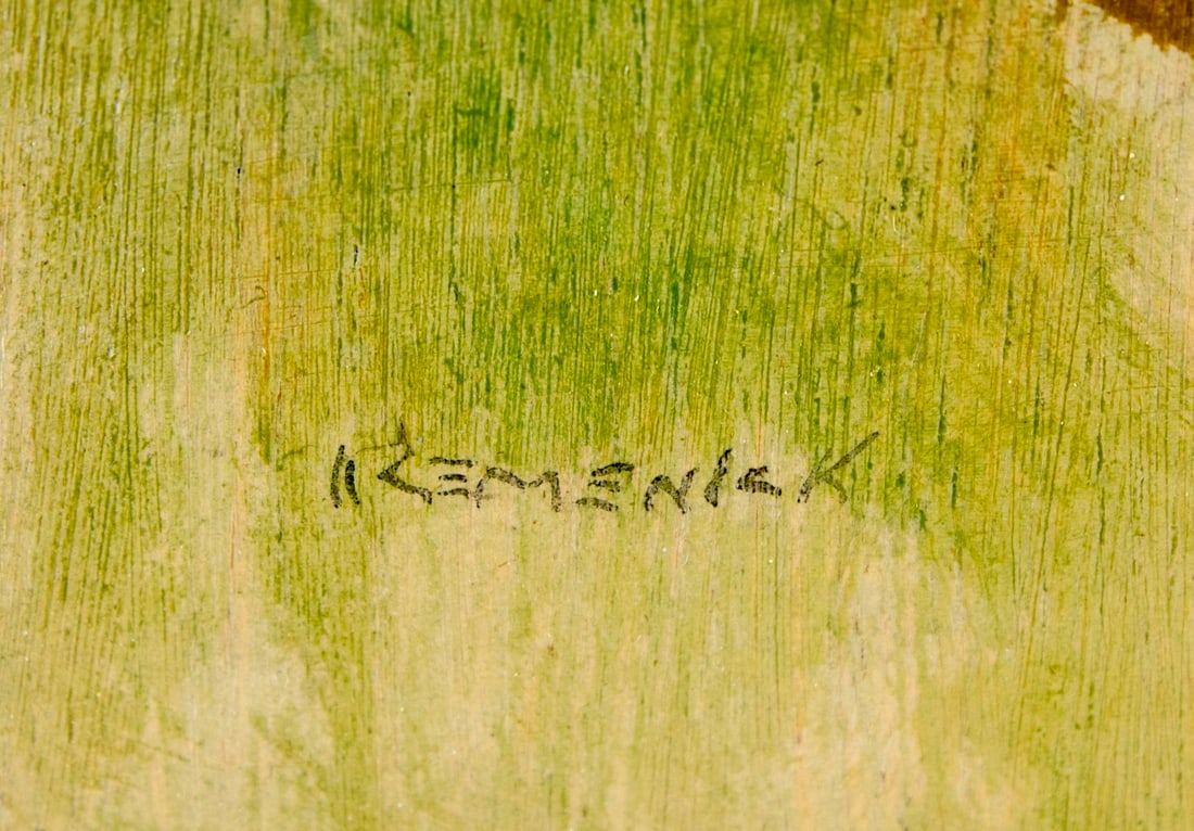 Seymour Remenick (PA,MI,1923-1999) oil painting - 4