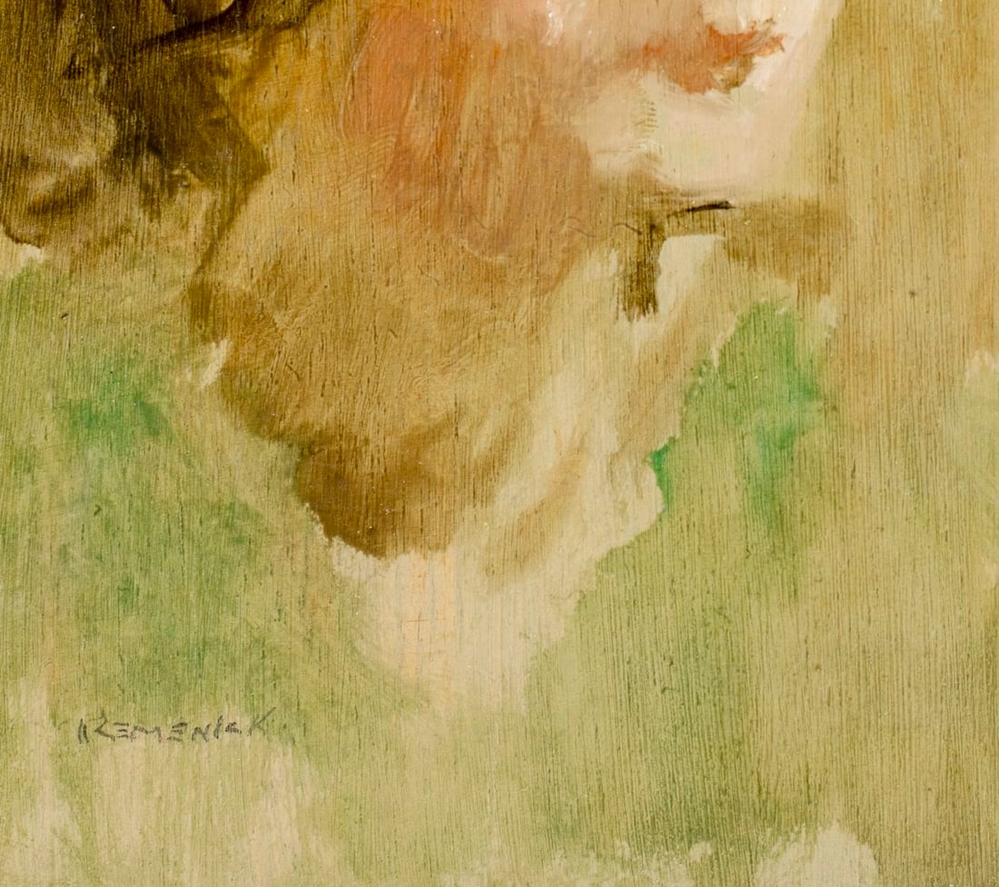 Seymour Remenick (PA,MI,1923-1999) oil painting - 7