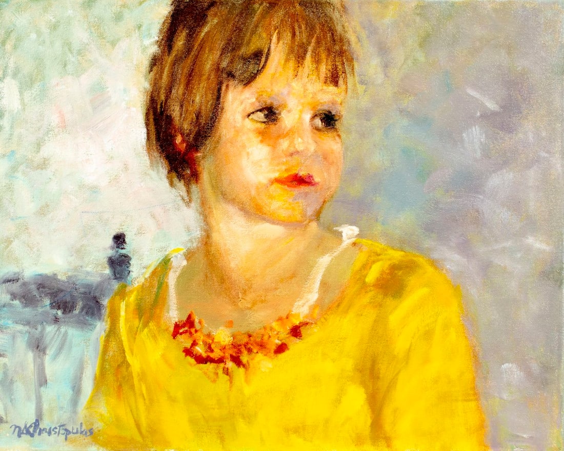 Nicholas Samuel Christopulos (CA,1924-2014) oil painting (1 of 13)