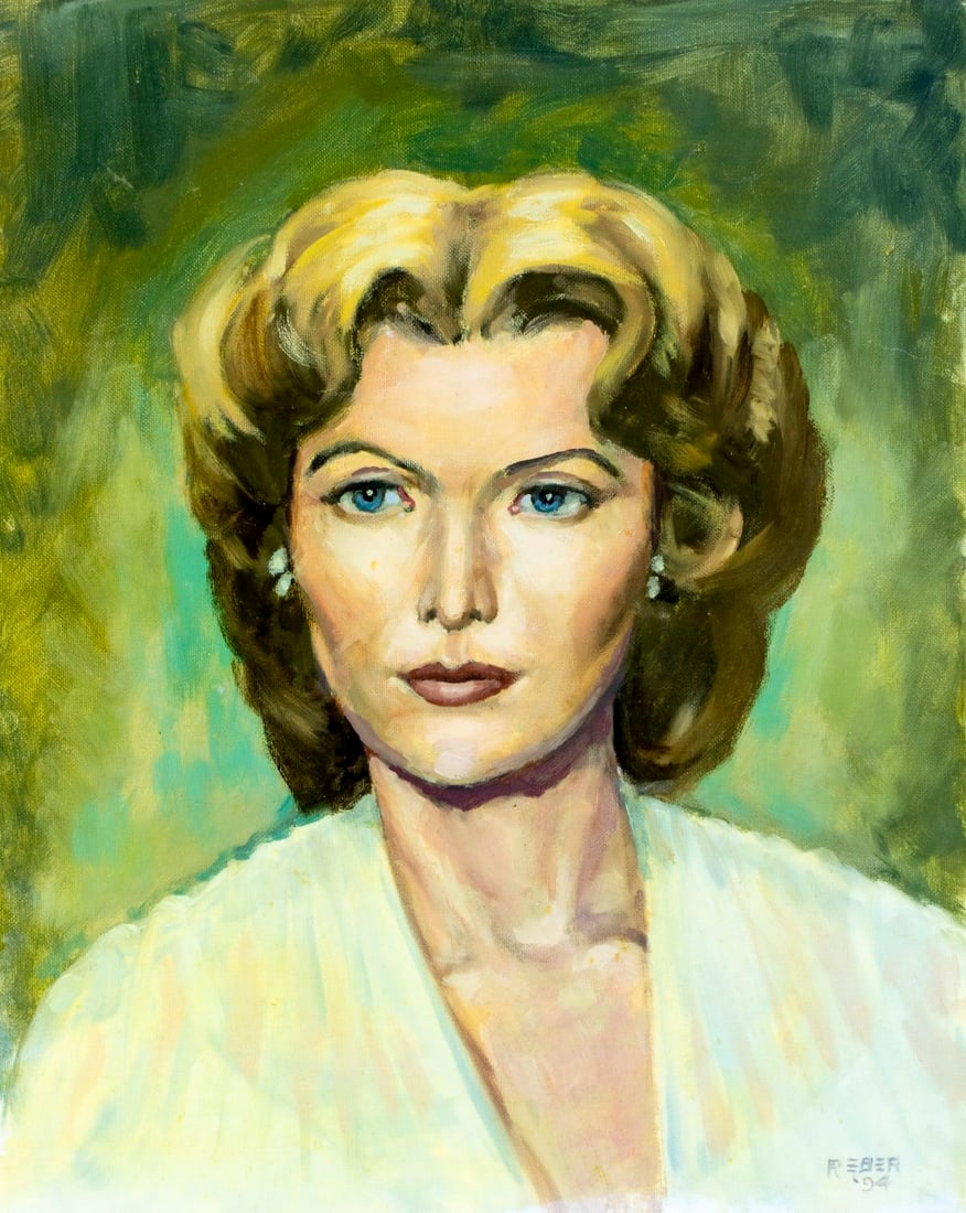 Anne Lindsey Reber (US,20C) oil painting (1 of 12)