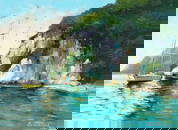 Volodymyr Budenkevych(Ukraine,20/21C) oil painting