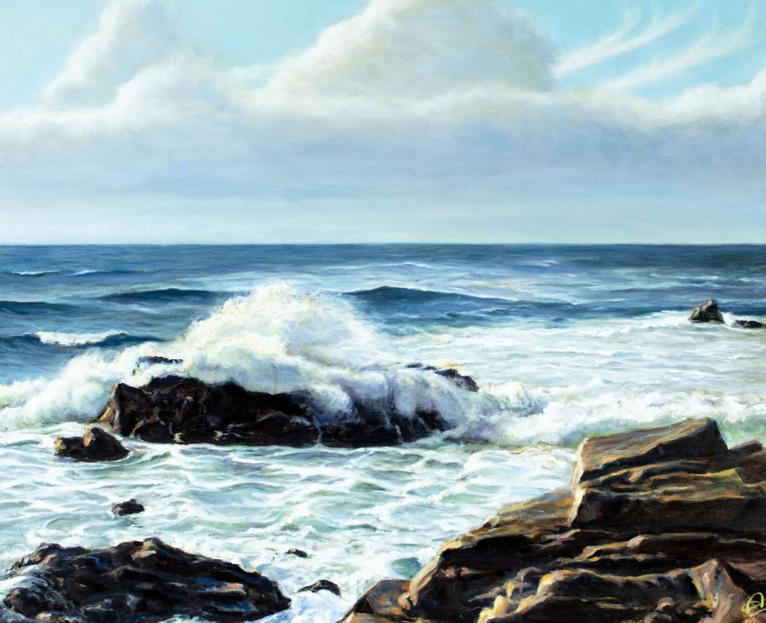 Alexander Yaron (NY,1910-1991) oil painting - 5