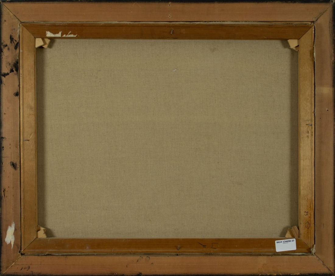 Alexander Yaron (NY,1910-1991) oil painting - 9