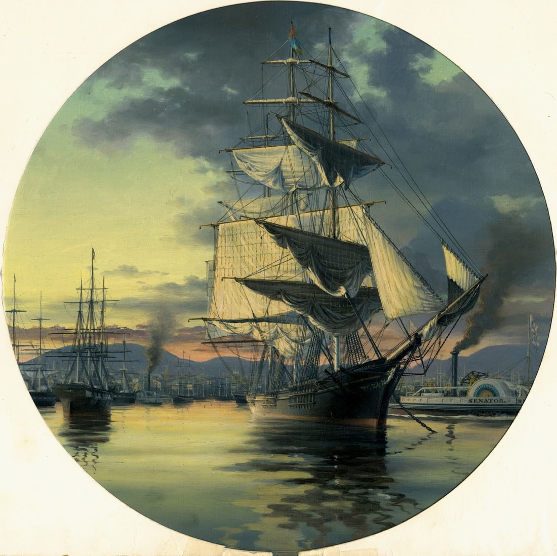 Leonard John Pearce (UK,1932-2019) oil painting (1 of 15)