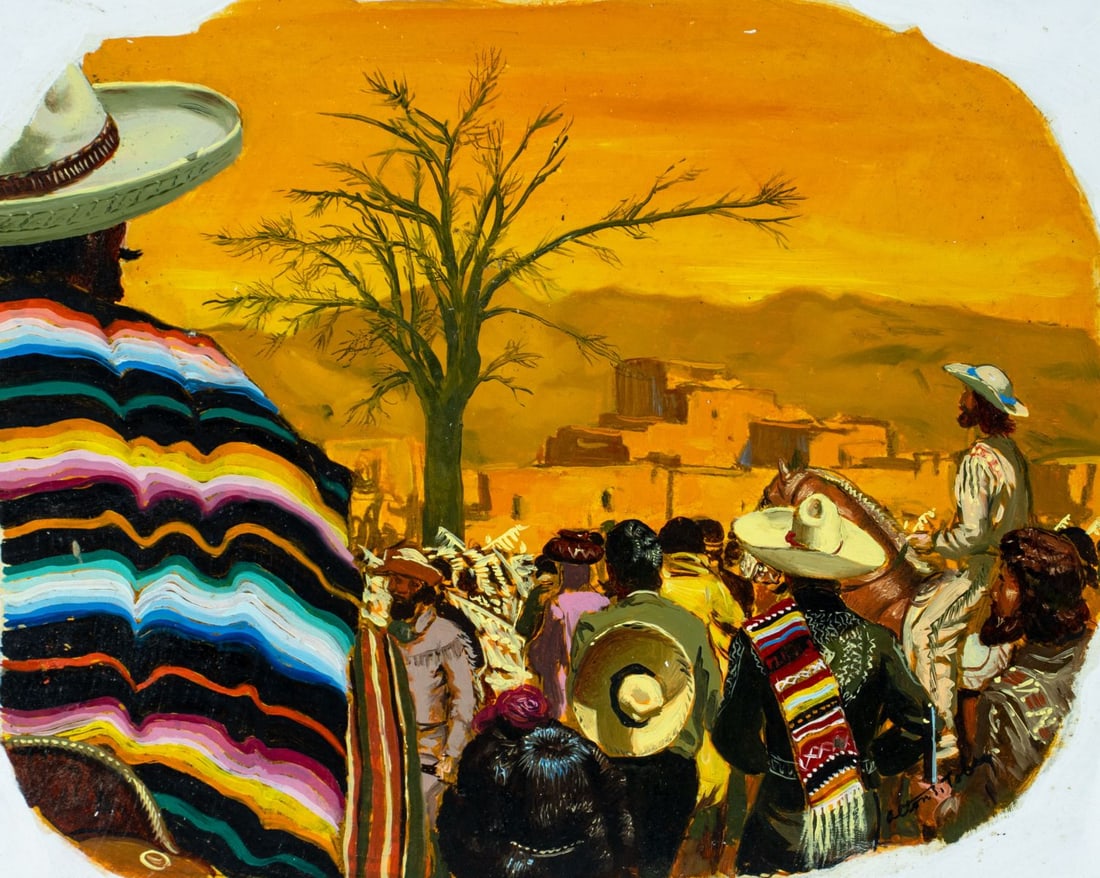 Alton Tobey (CT,1914-2005) oil painting (1 of 13)