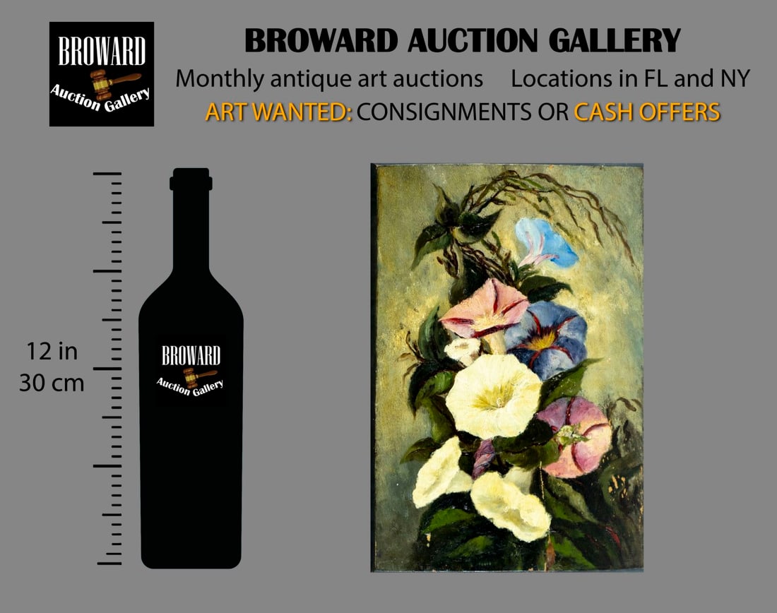 Antique early 20C American oil painting - 2