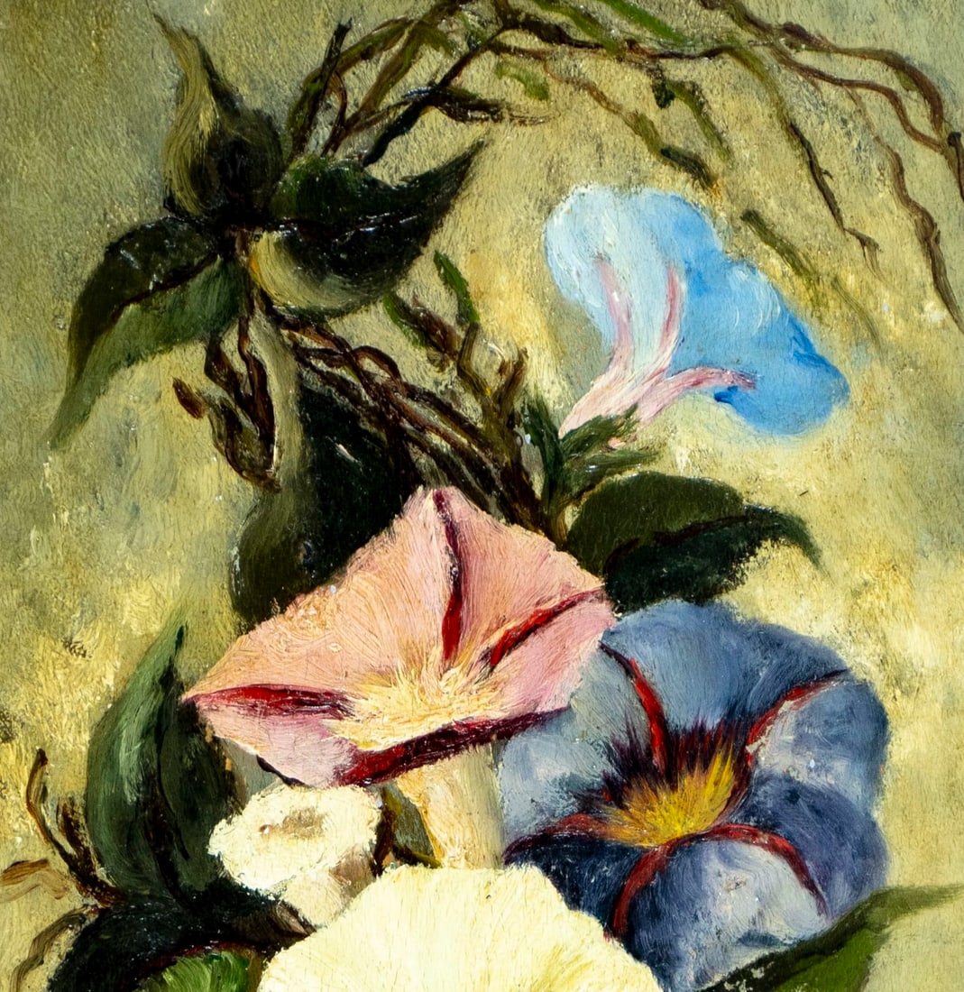 Antique early 20C American oil painting - 5