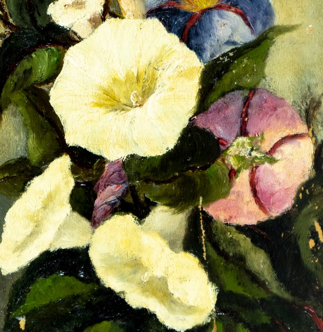 Antique early 20C American oil painting - 6