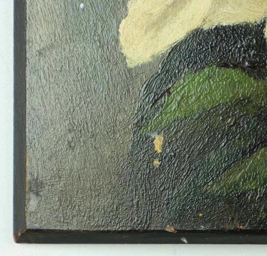 Antique early 20C American oil painting - 9