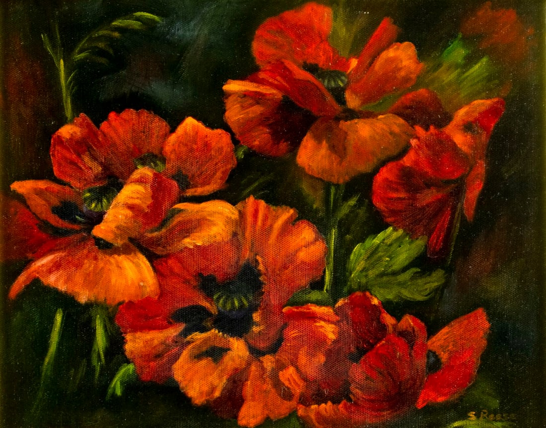 Sandra Reese (TX,20/21C) oil painting (1 of 12)