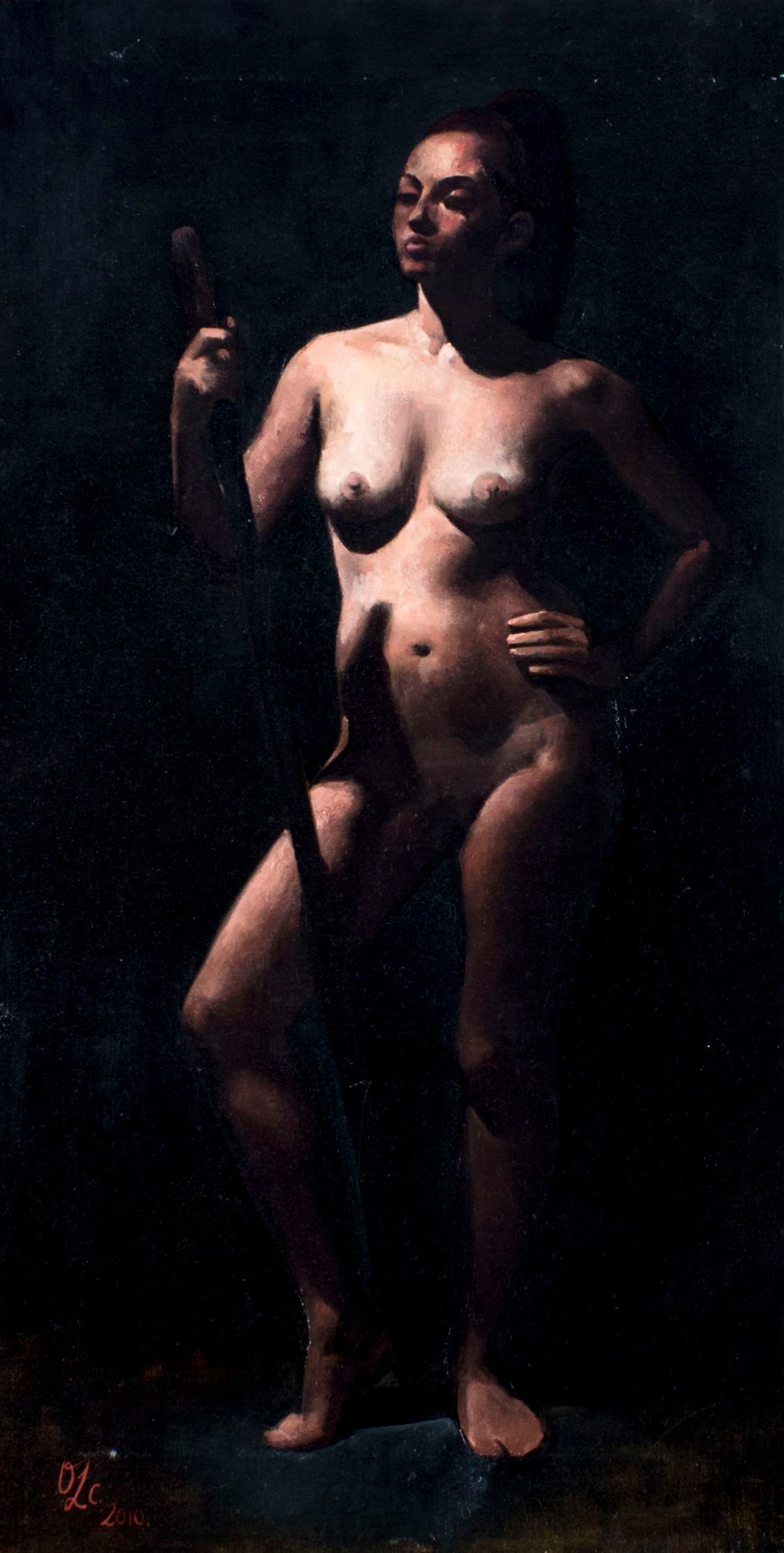 Olivier Luc Casse (FL,20/21C) oil painting (1 of 12)