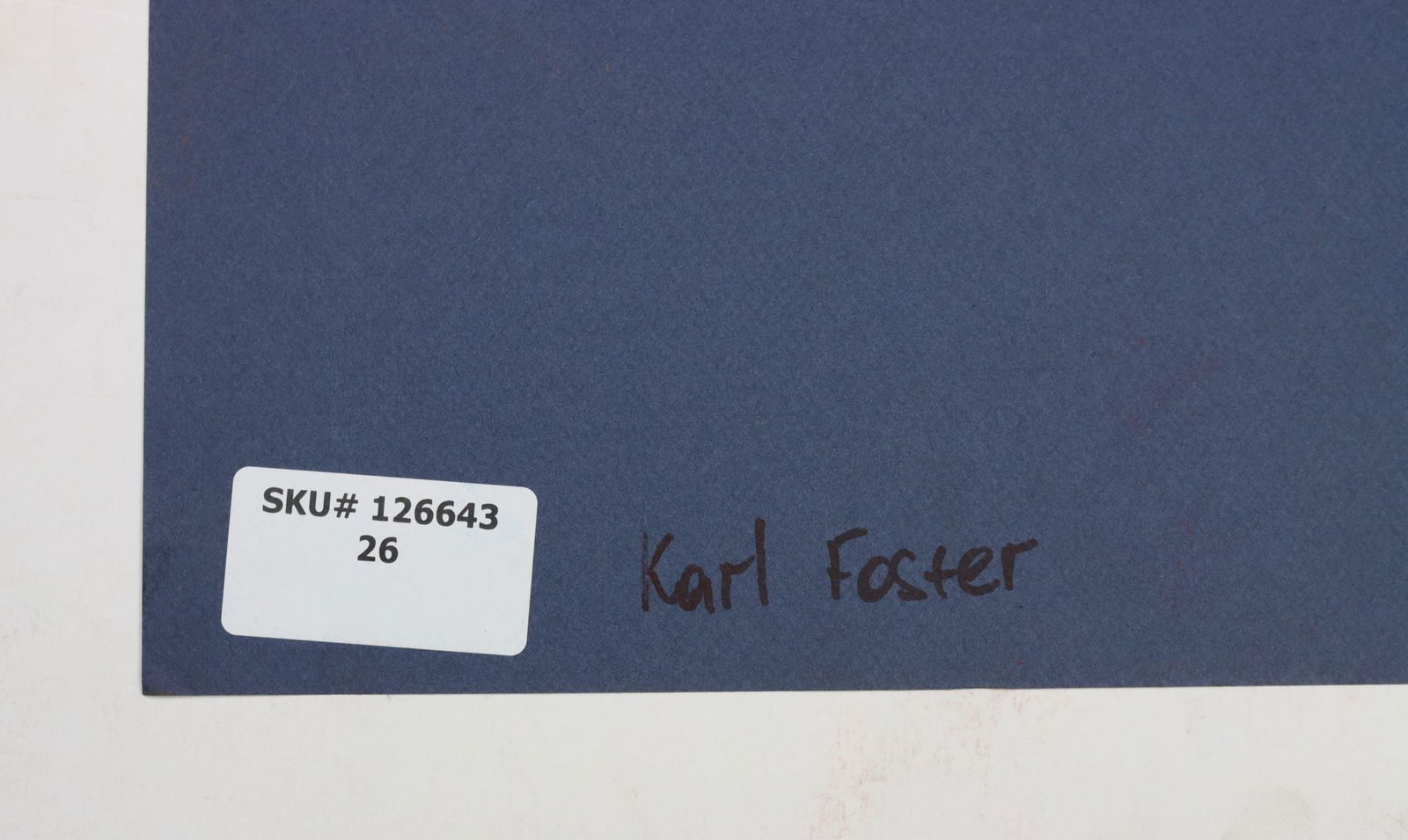 Karl Foster (PA,b 1933) pastel painting - 10