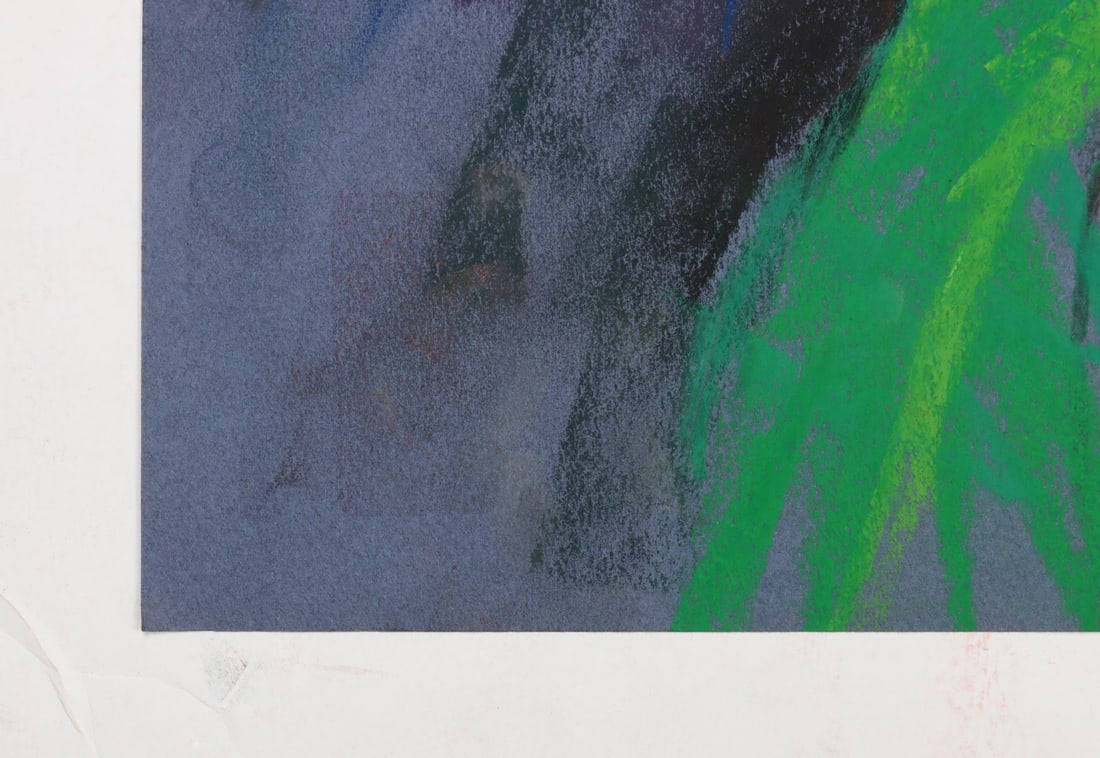 Karl Foster (PA,b 1933) pastel painting - 9