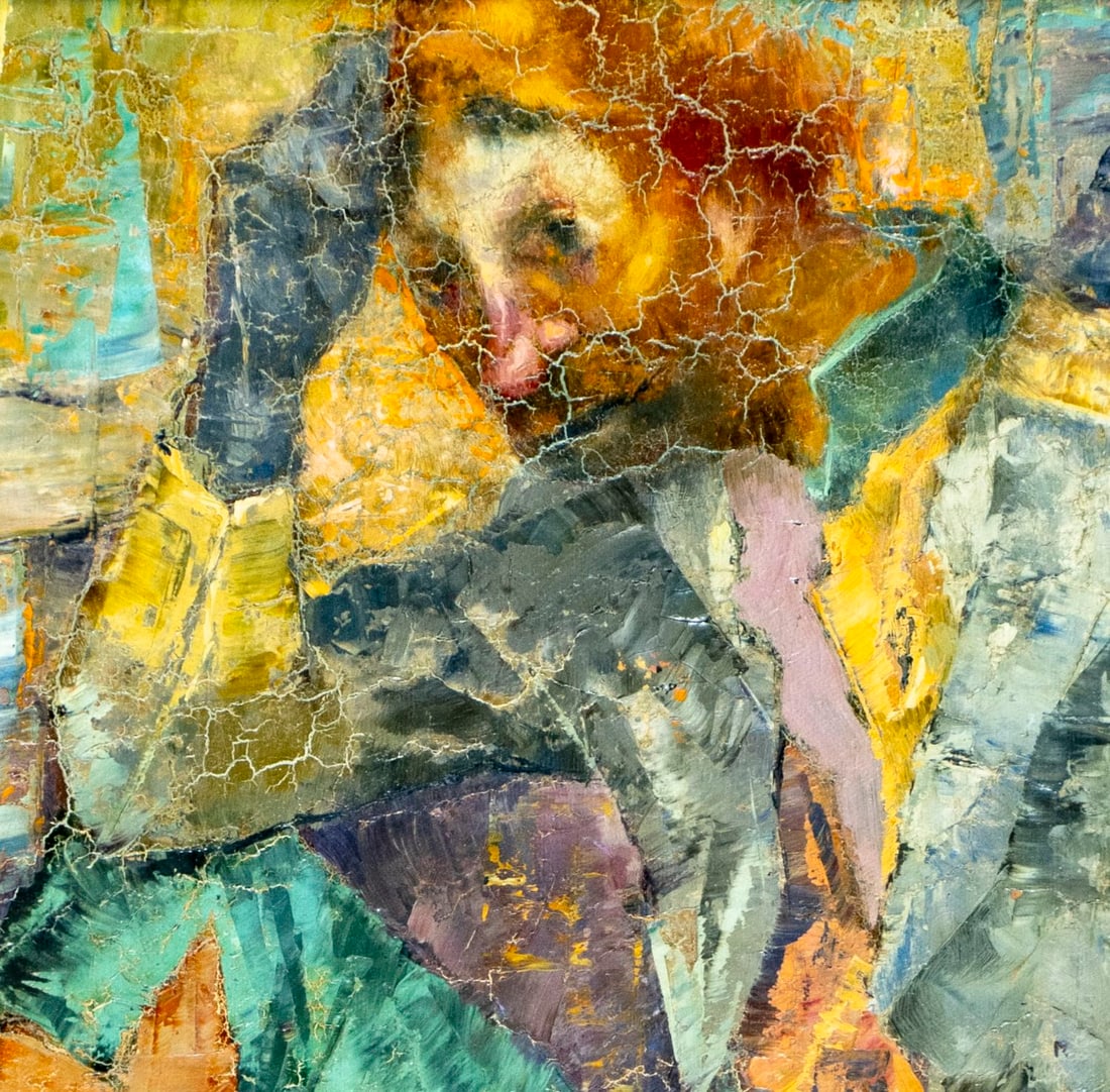 George Russin (FL,1910-2010) oil painting - 6