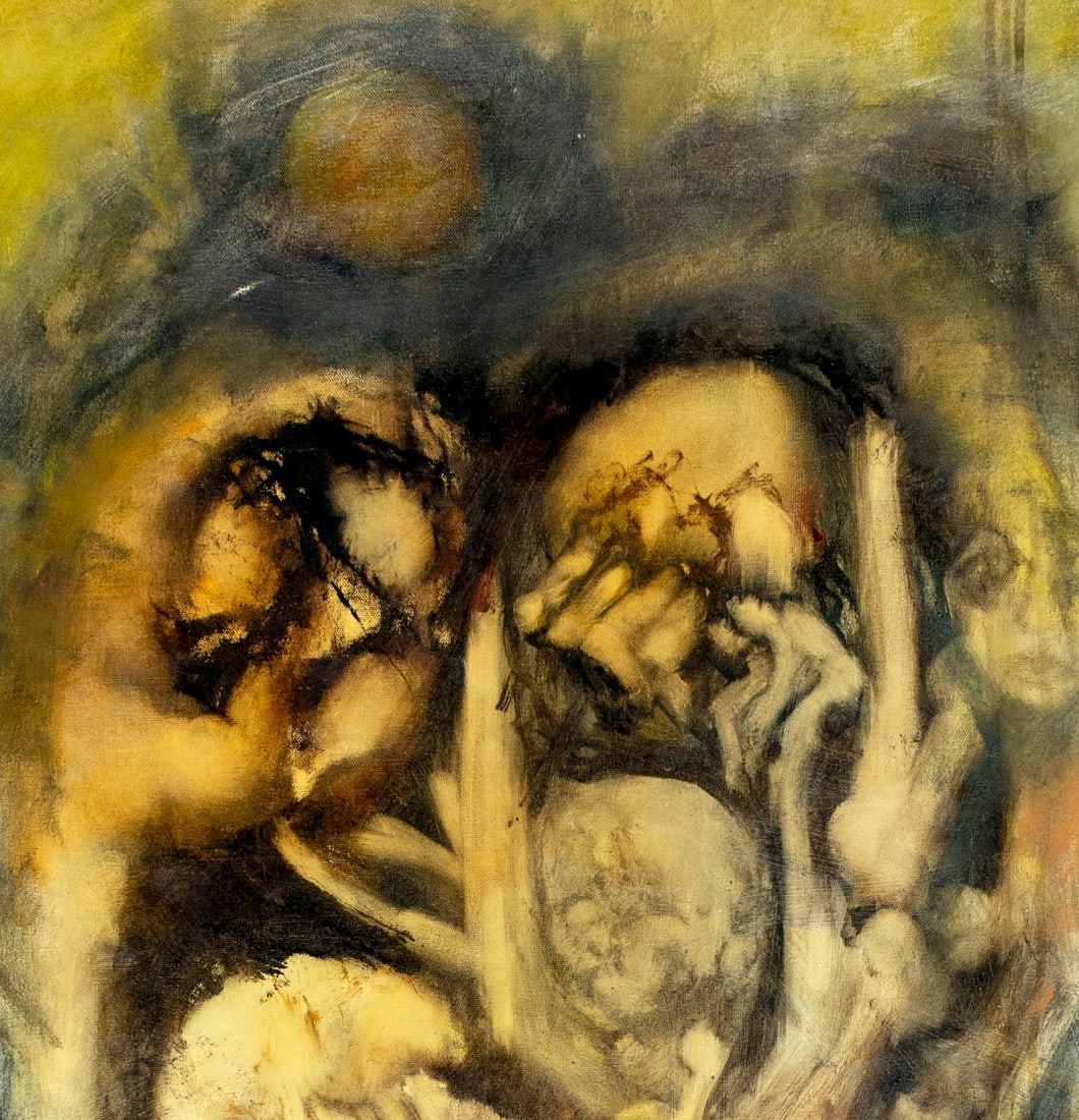 Joye Zarick (CT,IN,1923-1990) oil painting - 6