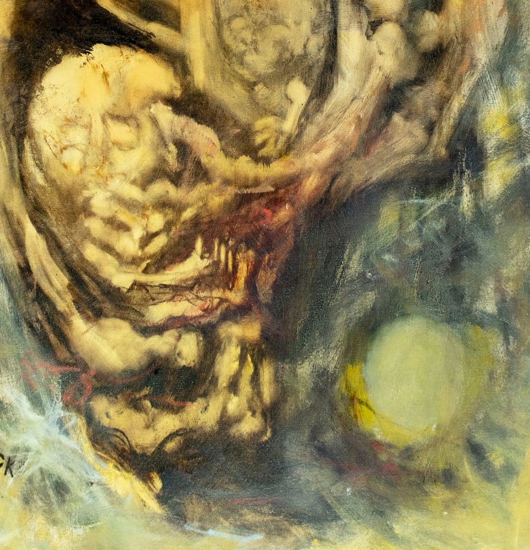 Joye Zarick (CT,IN,1923-1990) oil painting - 7