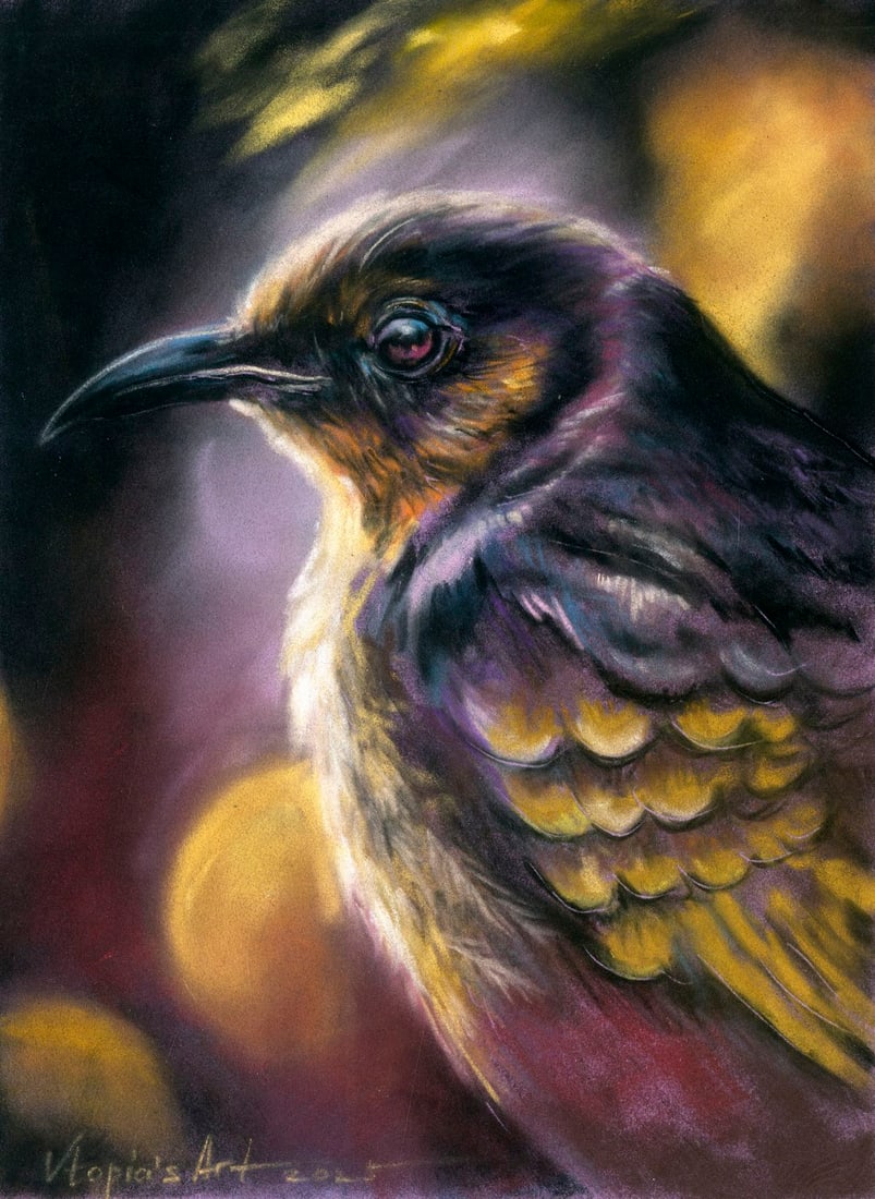 Olesya Grebenyuk (Ukraine,20/21C) pastel painting (1 of 12)