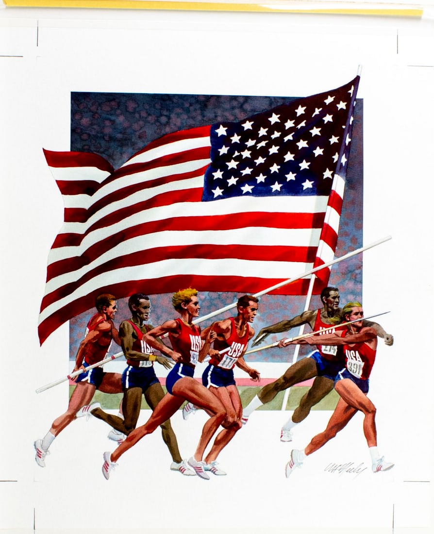 Tom McNeely (Canada,1935-?) watercolor painting - 3