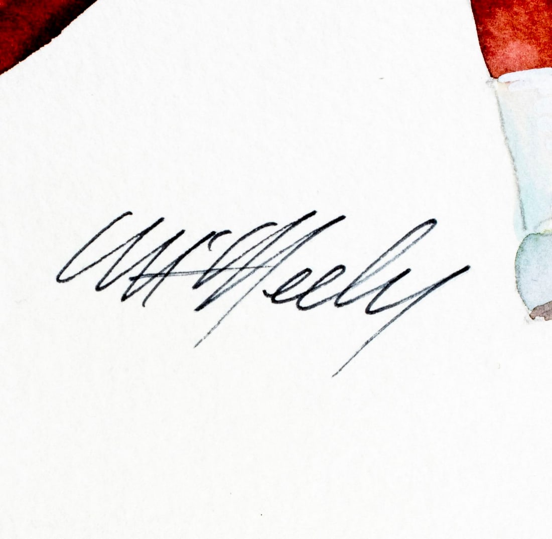 Tom McNeely (Canada,1935-?) watercolor painting - 4