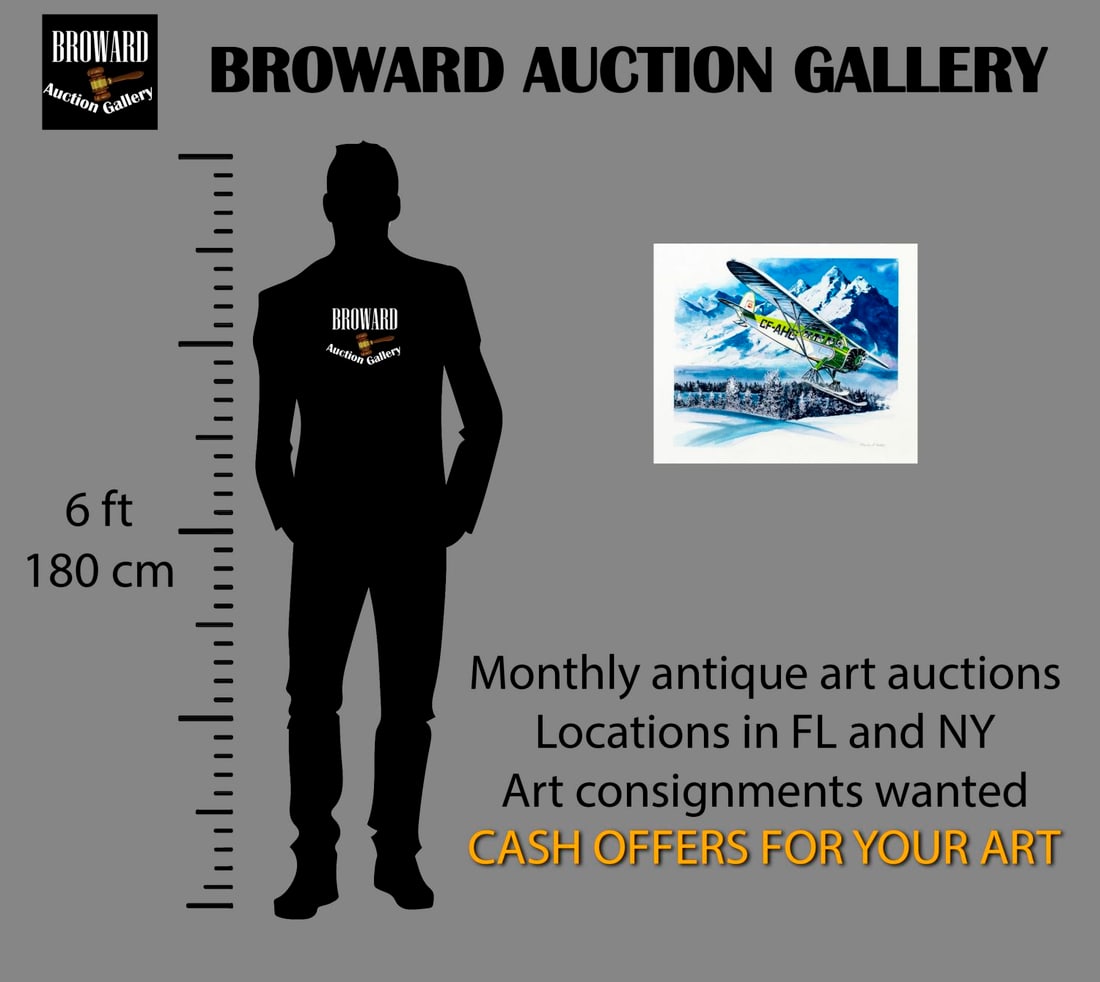 Charles Knotek (US,1933-2008) watercolor painting - 2