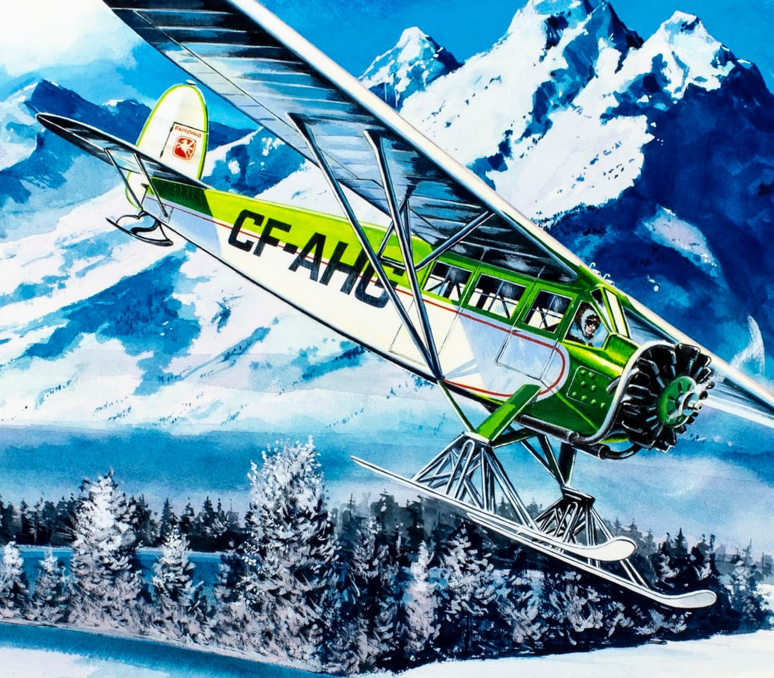 Charles Knotek (US,1933-2008) watercolor painting - 5