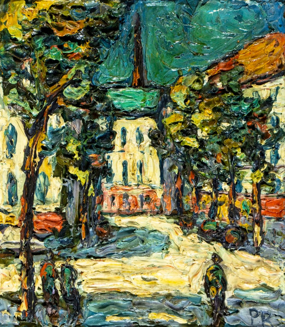 Preben Rasmussen (Denmark,France,1919-1970) oil painting (1 of 13)