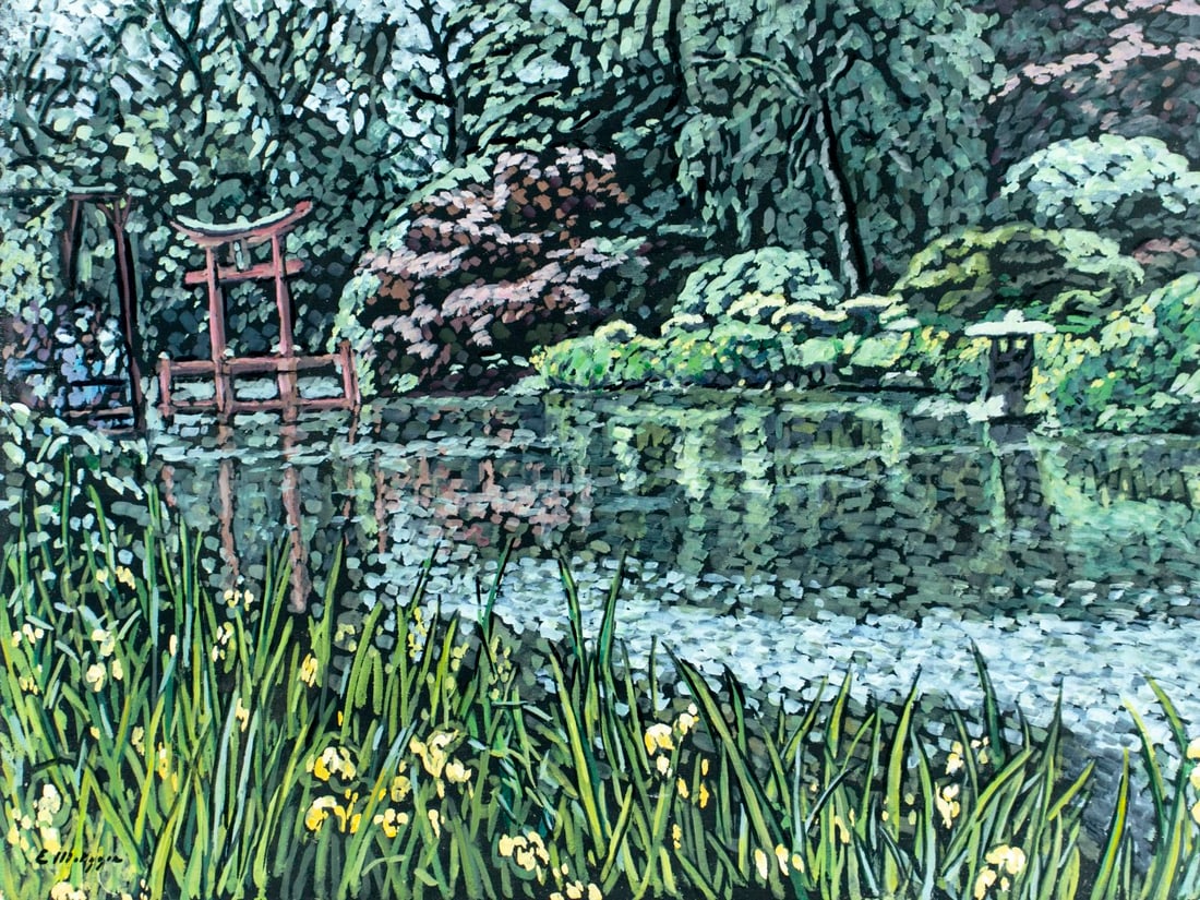 Evelyn Metzger (NY,Brazil,1911-2007) oil painting (1 of 12)