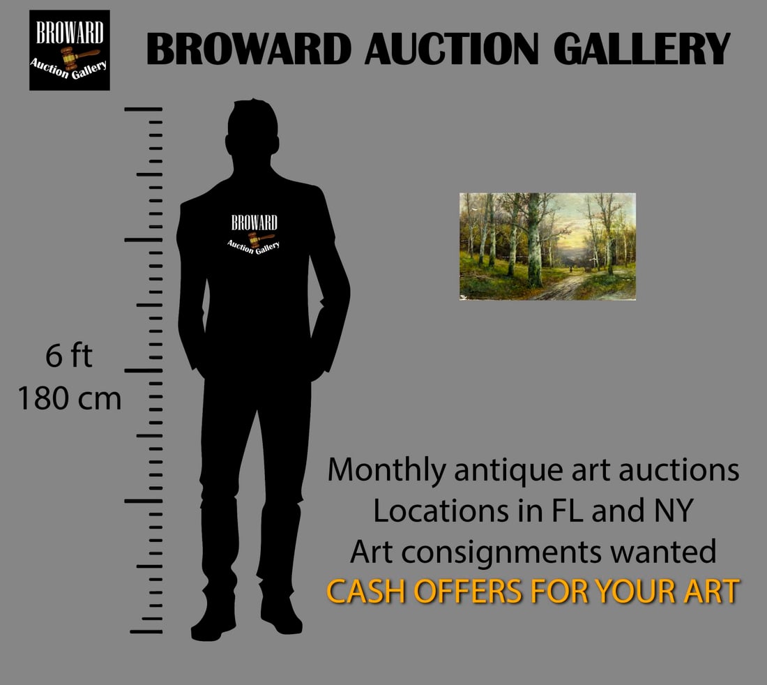 Karl Kaufmann (Germany,Austria,1843-1905) oil painting antique - 2